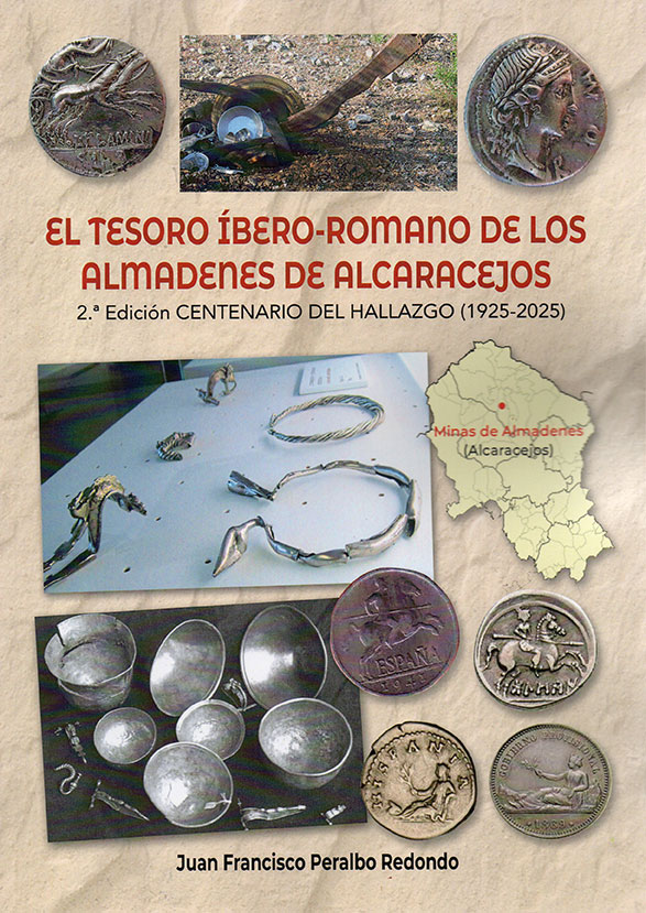 Libro 'El tesoro íbero-romano de los Almadenes de Alcaracejos', de Juan Francisco Peralbo Redondo