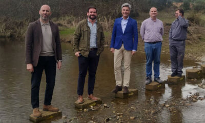 Diputación plantea la instalación de pasaderas en los ríos Guadalbarbo y Cuzna, mejorando el Camino Mozárabe