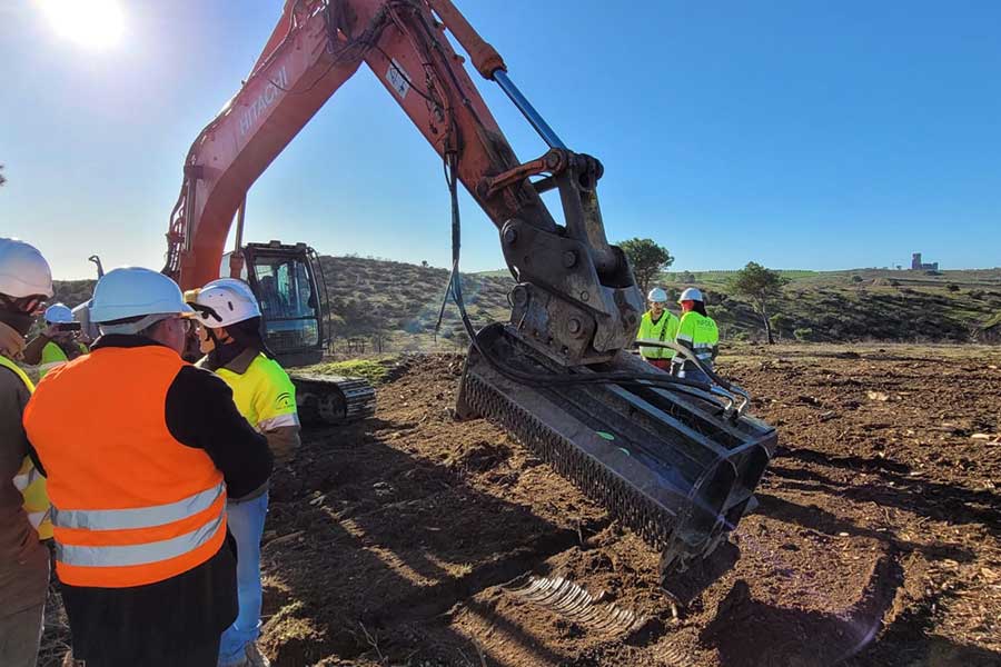 La Junta restaura la zona afectada de Monte Malagón por los incendios de 2021 y 2022