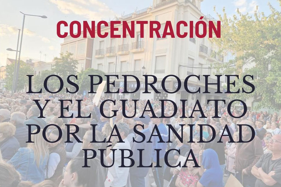 'Por la Sanidad Pública', concentración en Pozoblanco